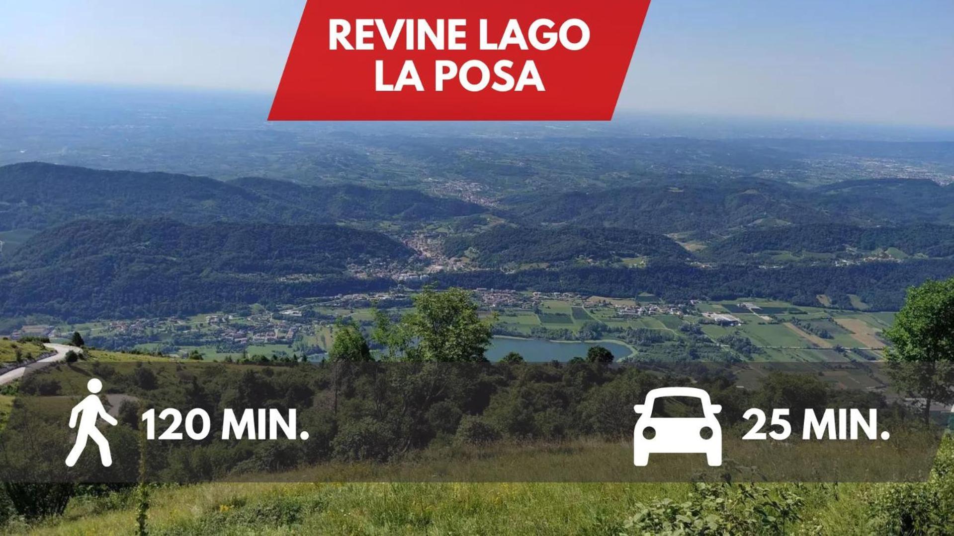 Ca Glera - Vintage Design Apartment Revine Lago Luaran gambar