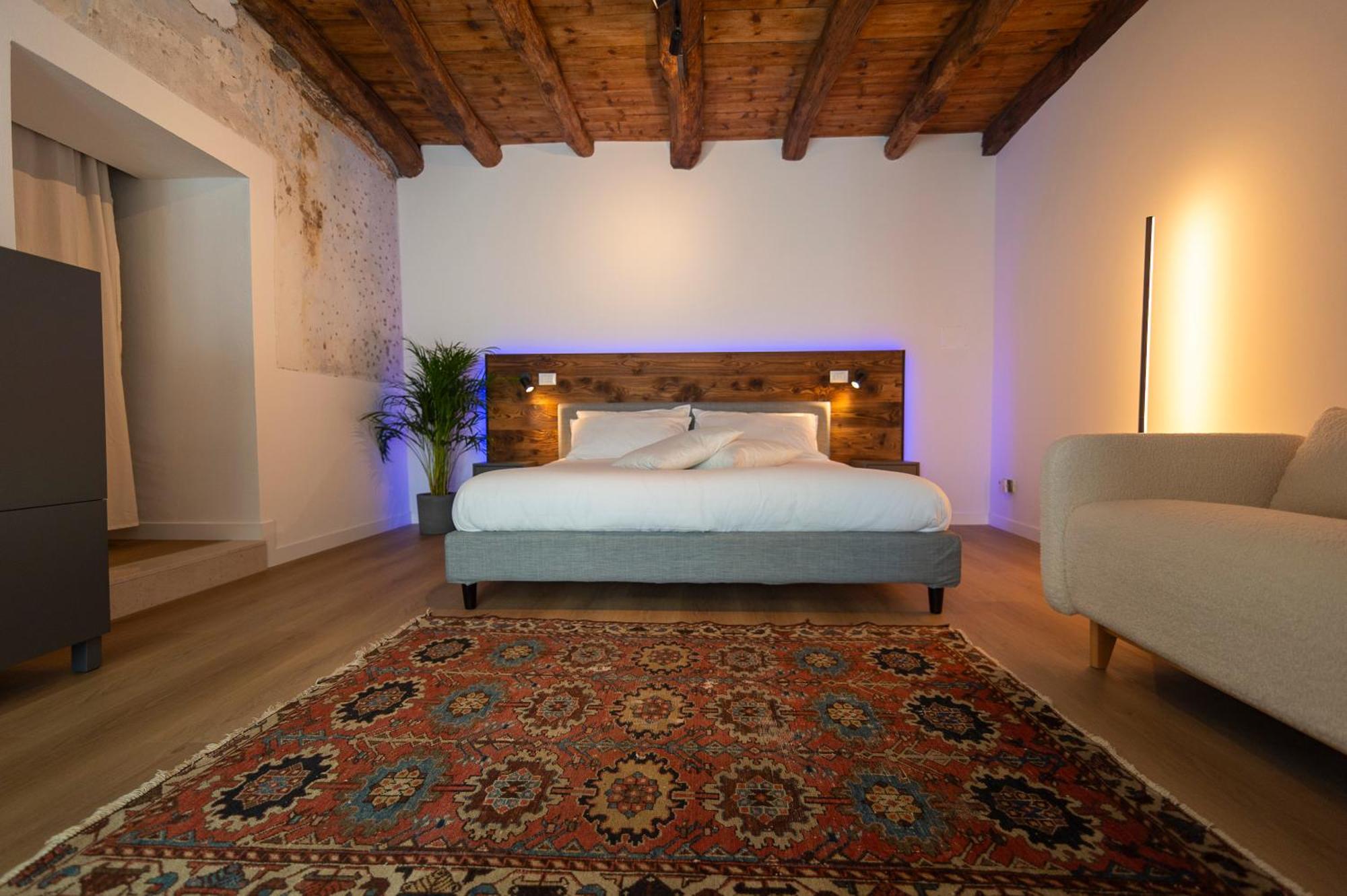 Ca Glera - Vintage Design Apartment Revine Lago Luaran gambar