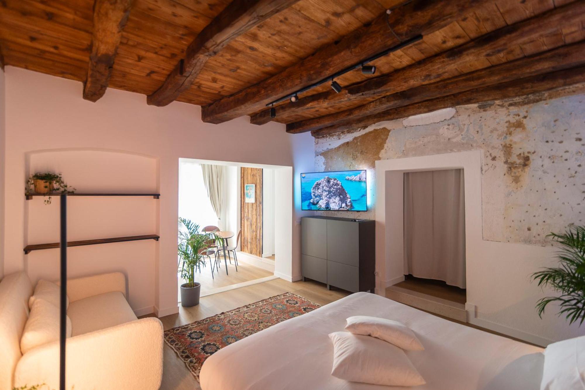Ca Glera - Vintage Design Apartment Revine Lago Luaran gambar